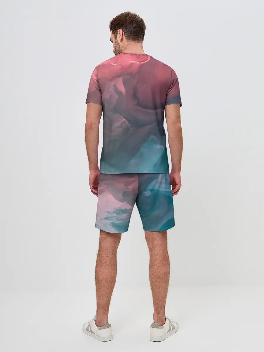 Мужской костюм с шортами / MERCEDES AMG | МЕРСЕДЕС АМГ