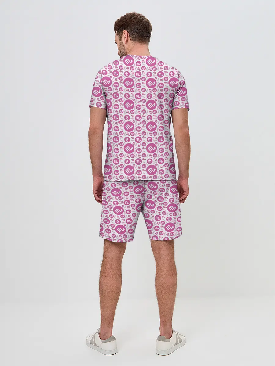 Мужской костюм с шортами / Скорпион