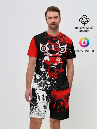 Мужской костюм с шортами / Five Finger Death Punch [8]