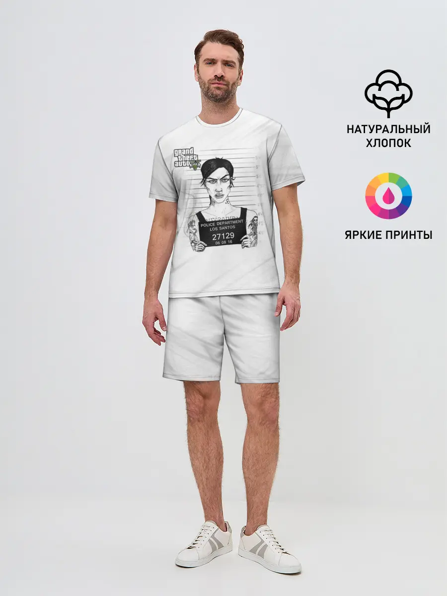 Мужской костюм с шортами / POLICE LOS SANTOS GTA