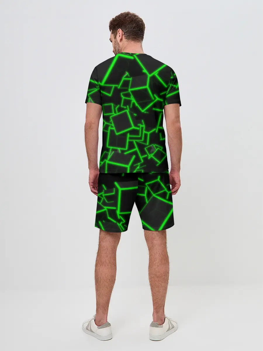 Мужской костюм с шортами / Cyber cube