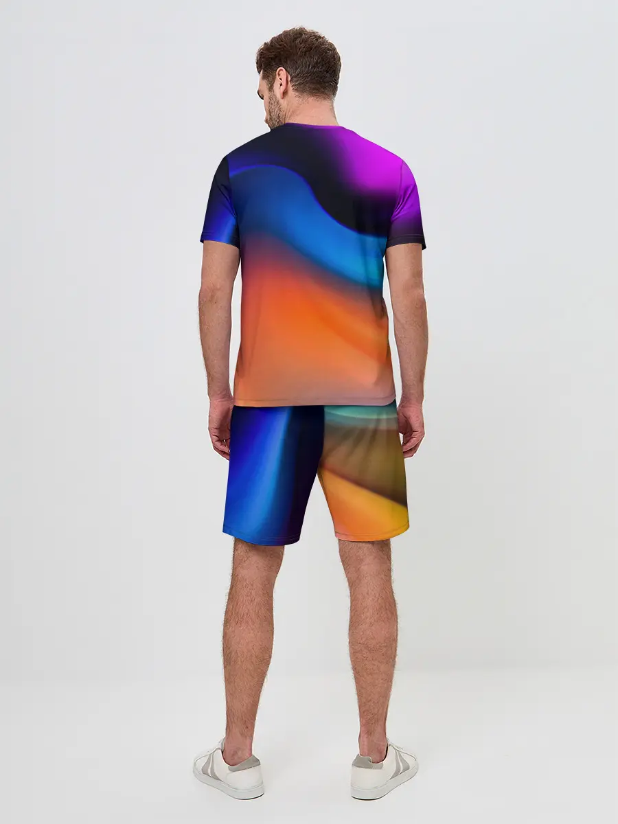 Мужской костюм с шортами / Цветной шум