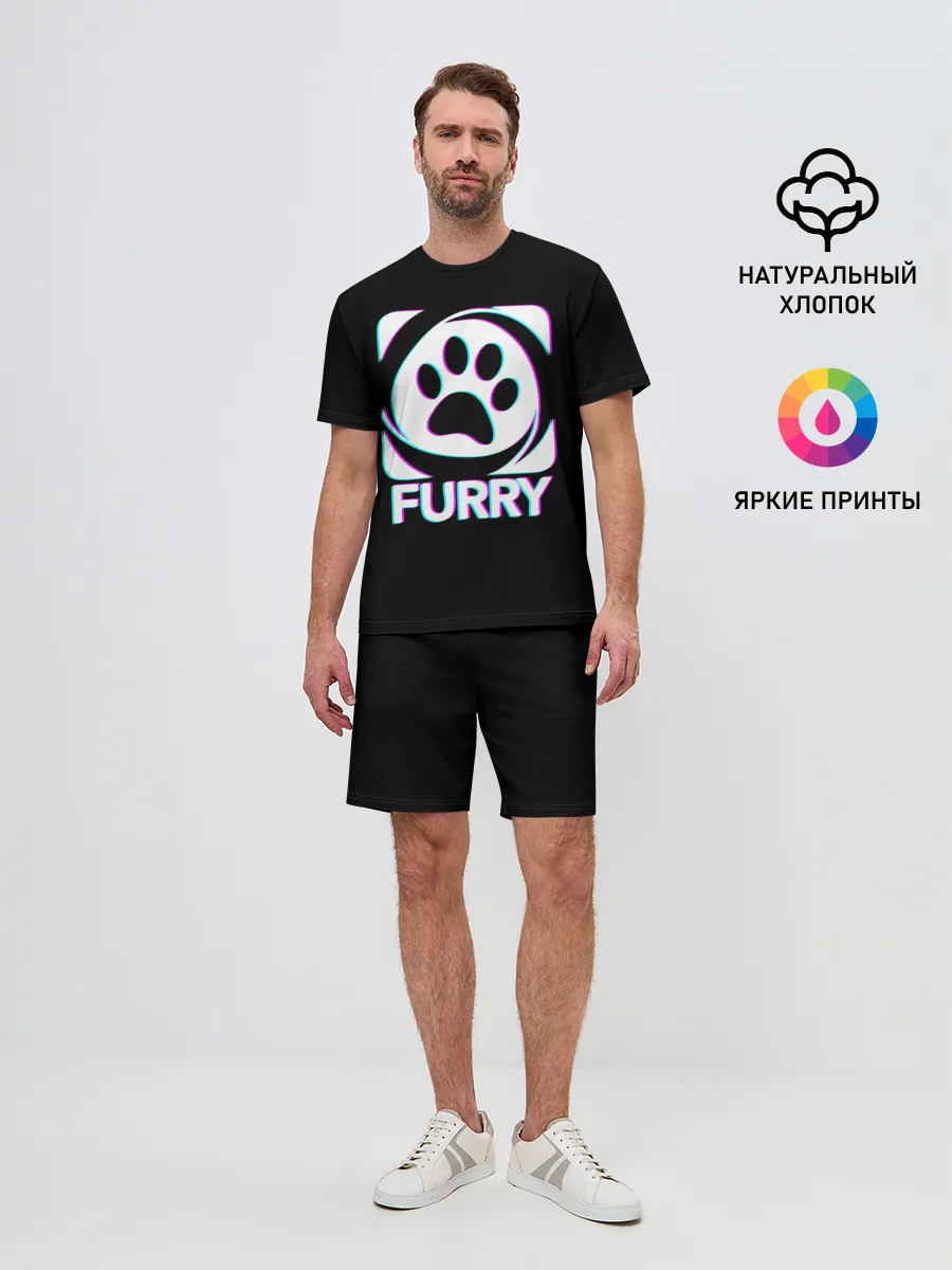 Мужской костюм с шортами / Furry