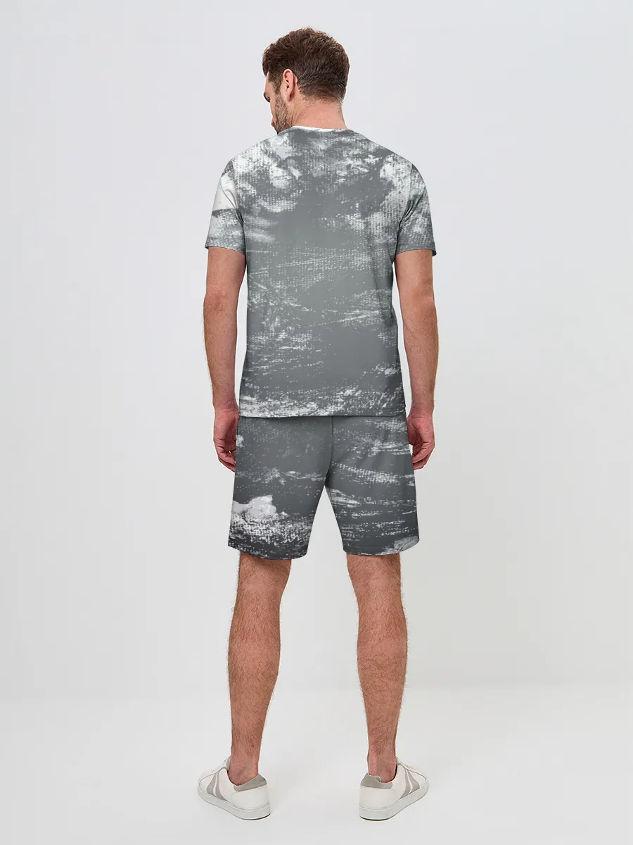 Мужской костюм с шортами / Крокодил и птичка Miam