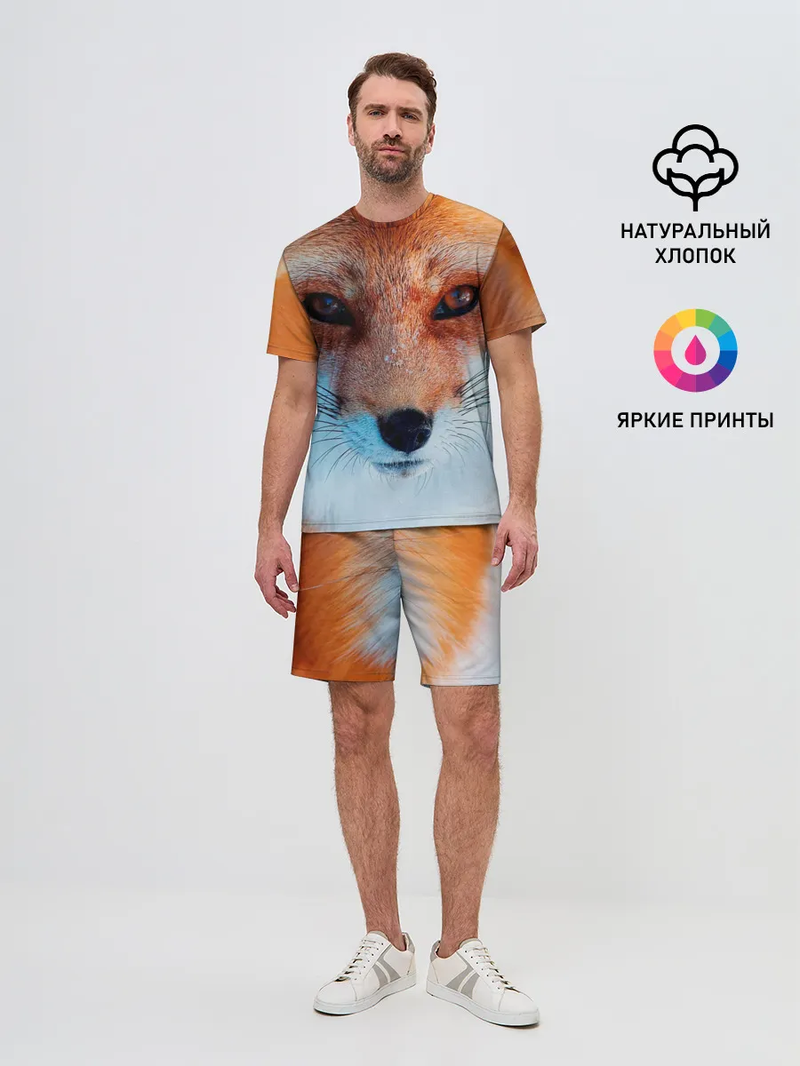 Мужской костюм с шортами / Мордочка лисы