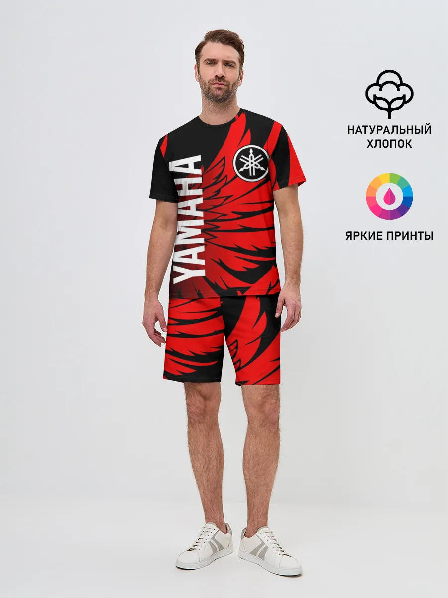 Мужской костюм с шортами / YAMAHA / ЯМАХА / МОТОСПОРТ