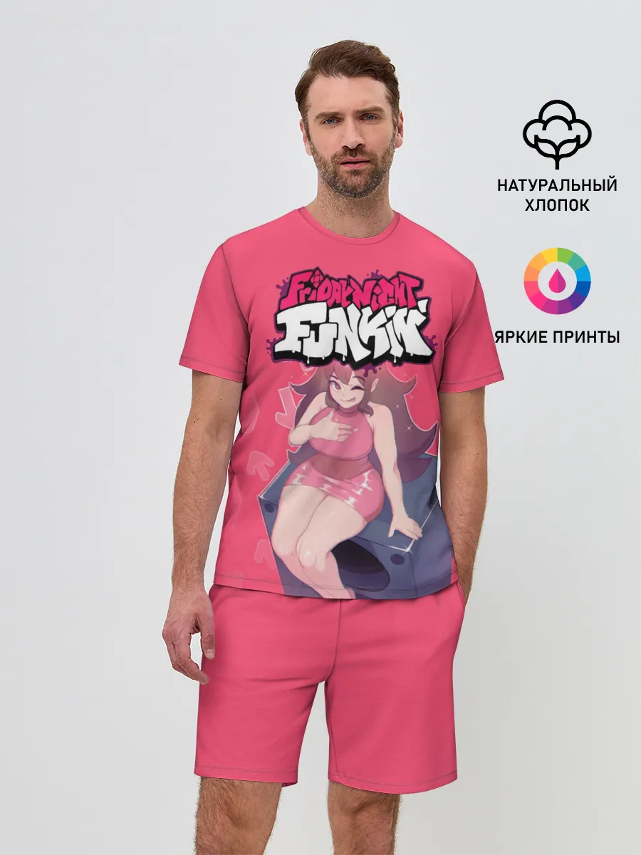 Мужской костюм с шортами / FNF Girlfriend