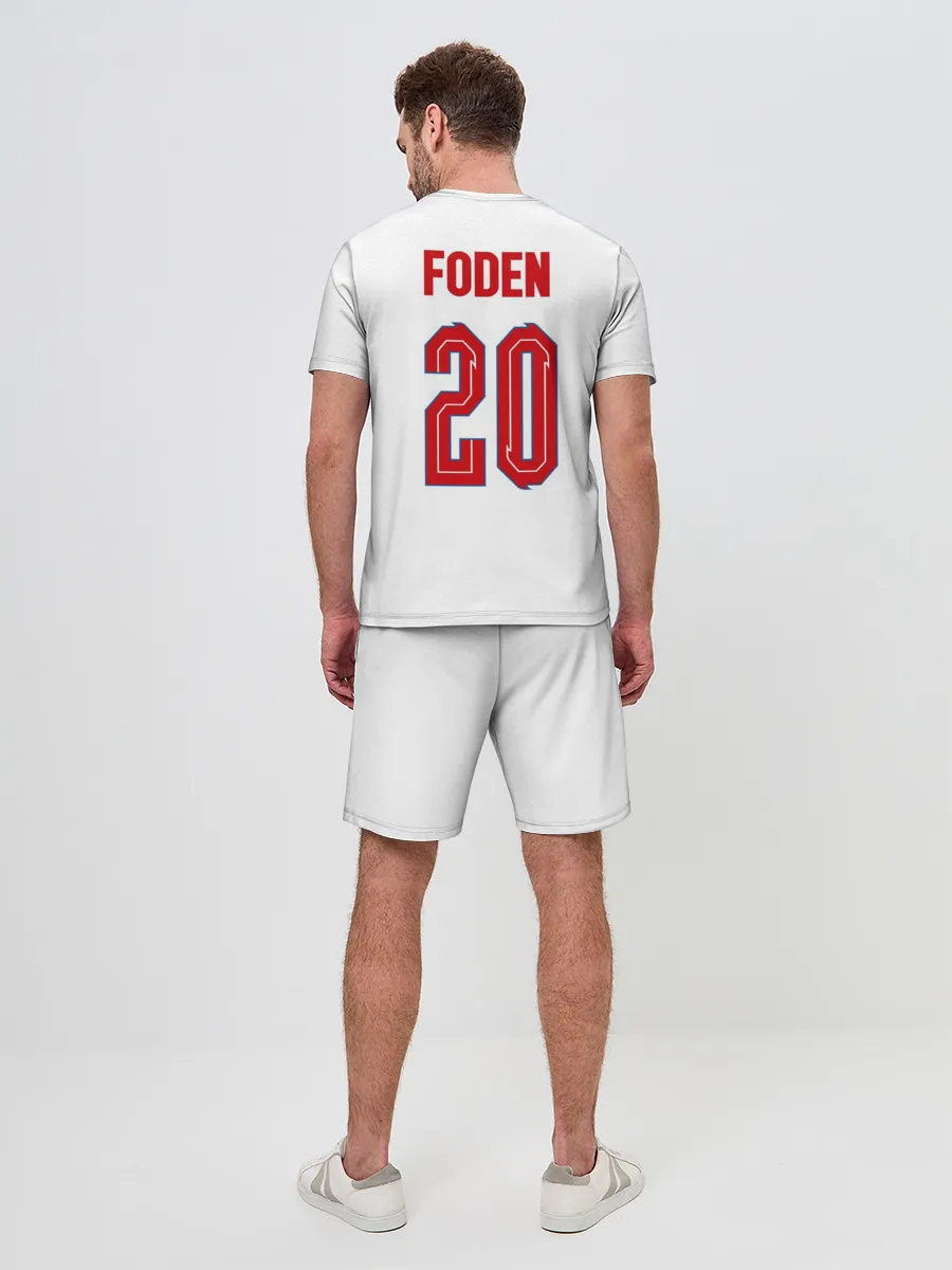 Мужской костюм с шортами / Фил Фоден форма Англия