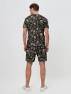 Мужской костюм с шортами / Scull_pattern_rock