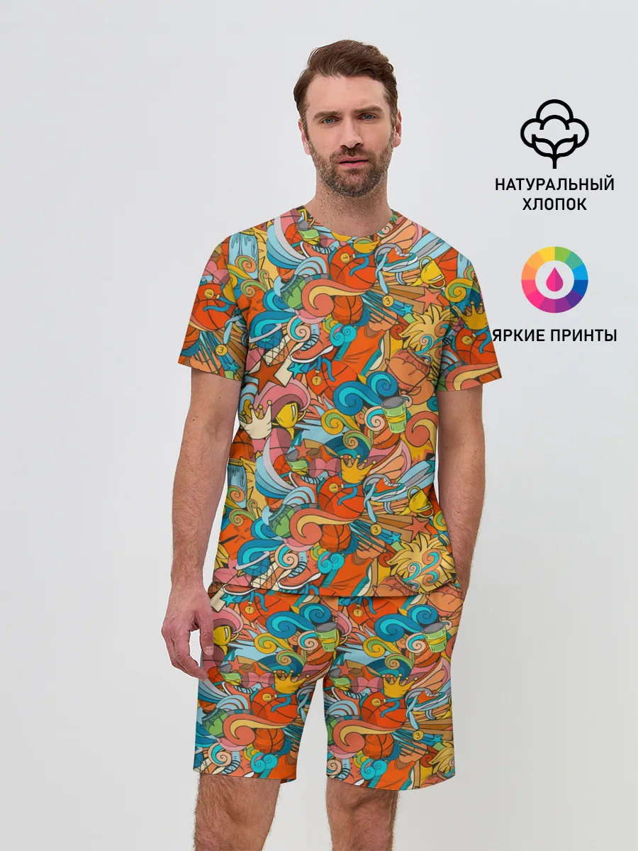 Мужской костюм с шортами / Basketball