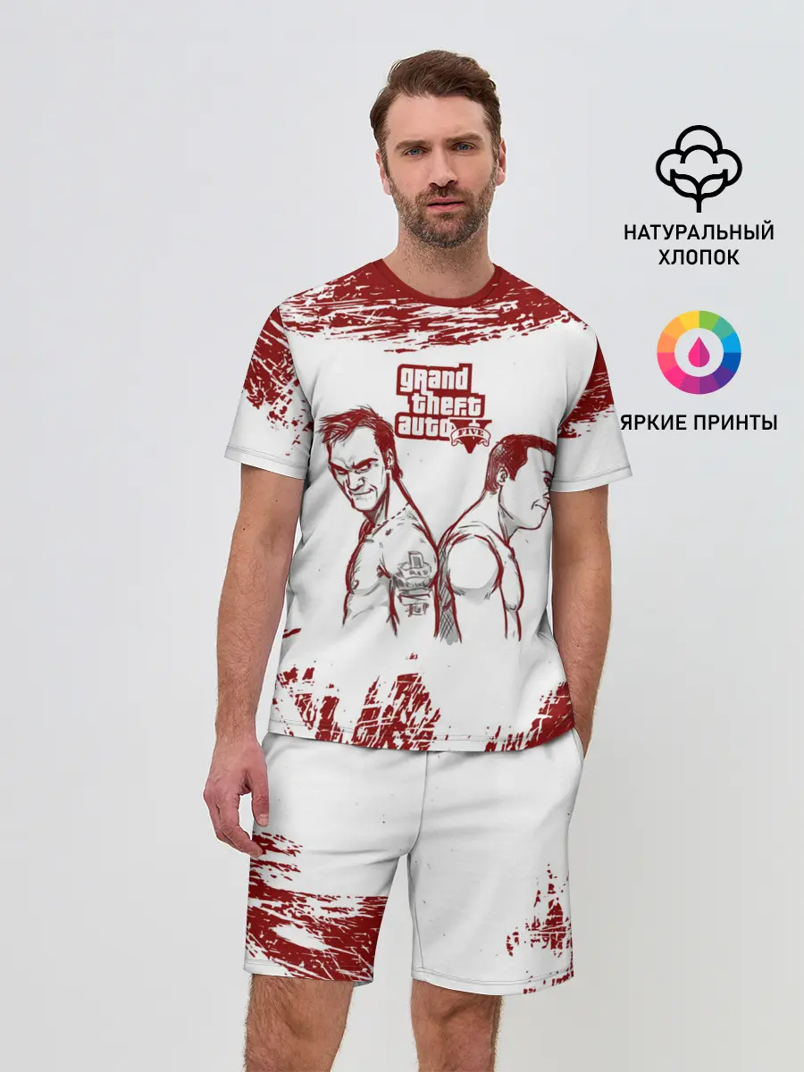 Мужской костюм с шортами / Тревор vs Майкл | GTA 5