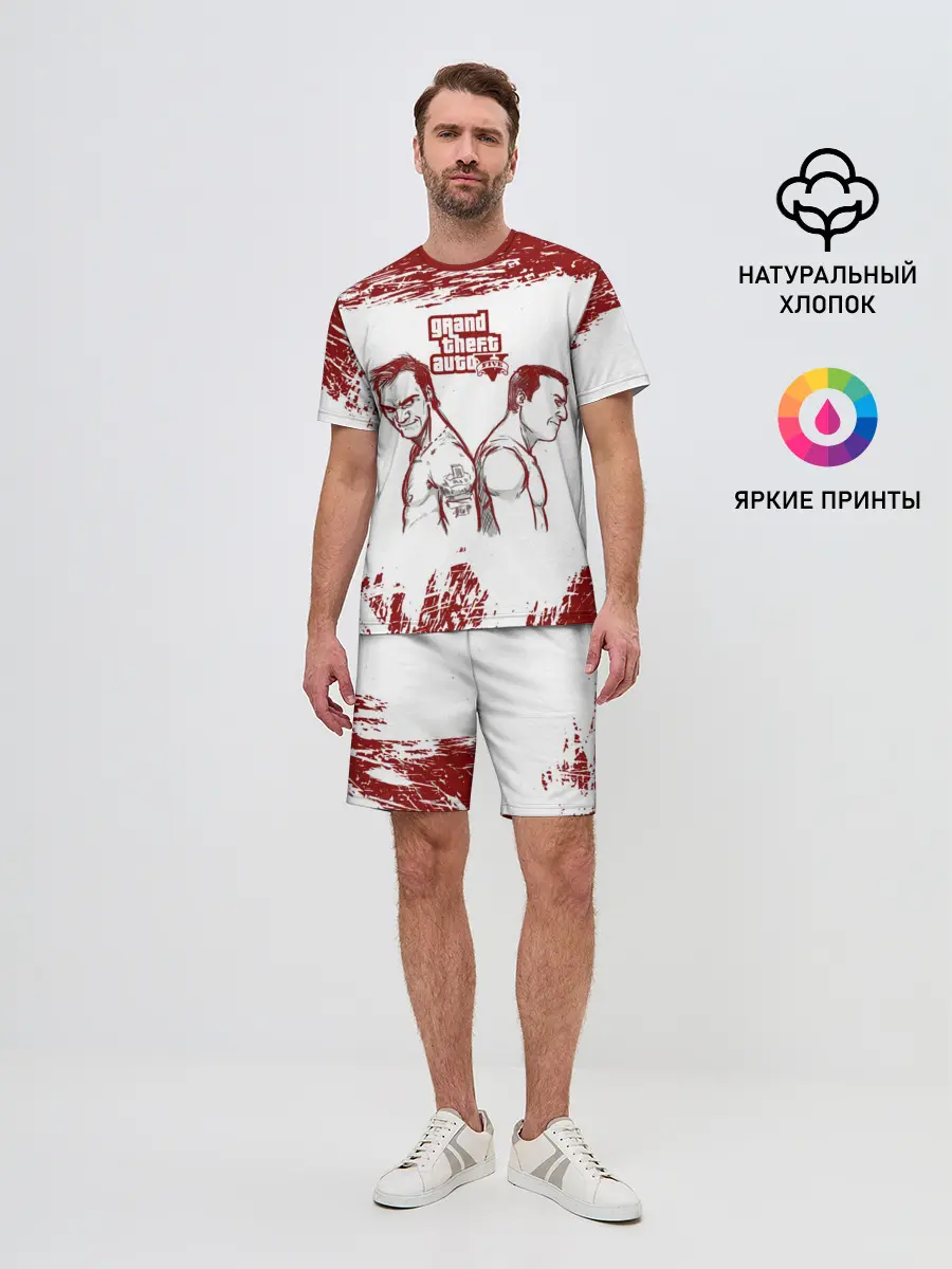 Мужской костюм с шортами / Тревор vs Майкл | GTA 5