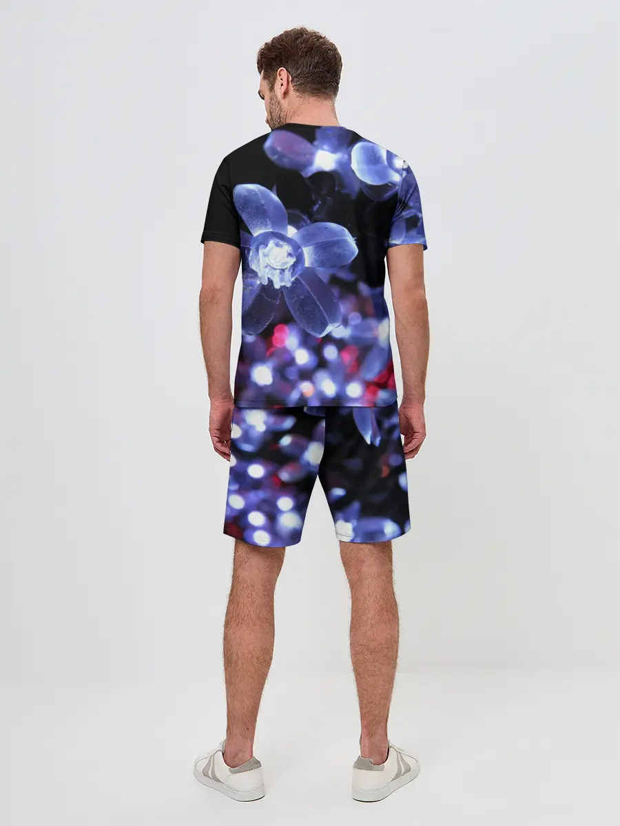 Мужской костюм с шортами / Неоновые цвета