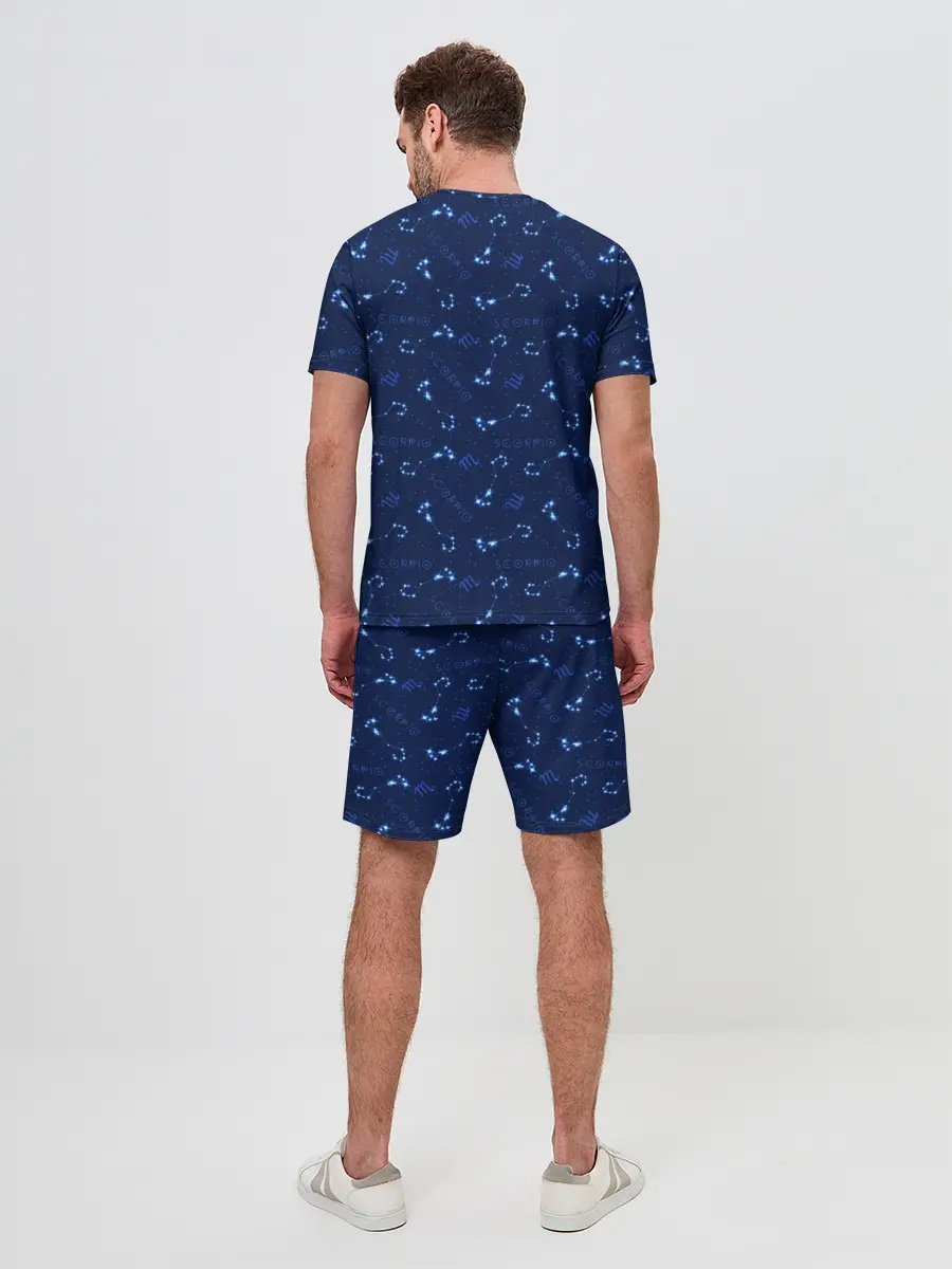 Мужской костюм с шортами / Скорпион