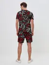 Мужской костюм с шортами / КИТАЙСКИЕ ИЕРОГЛИФЫ