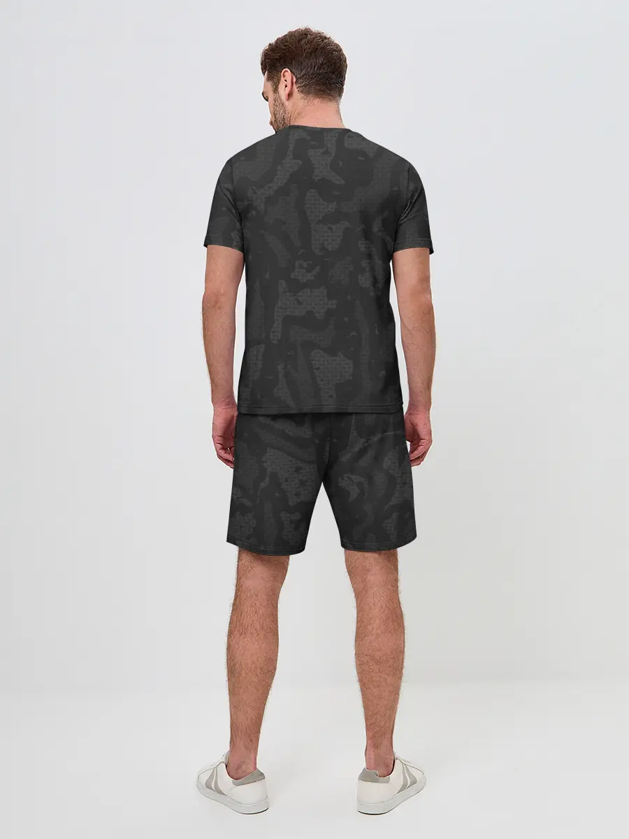 Мужской костюм с шортами / Камуфляж для рыбака Михаил