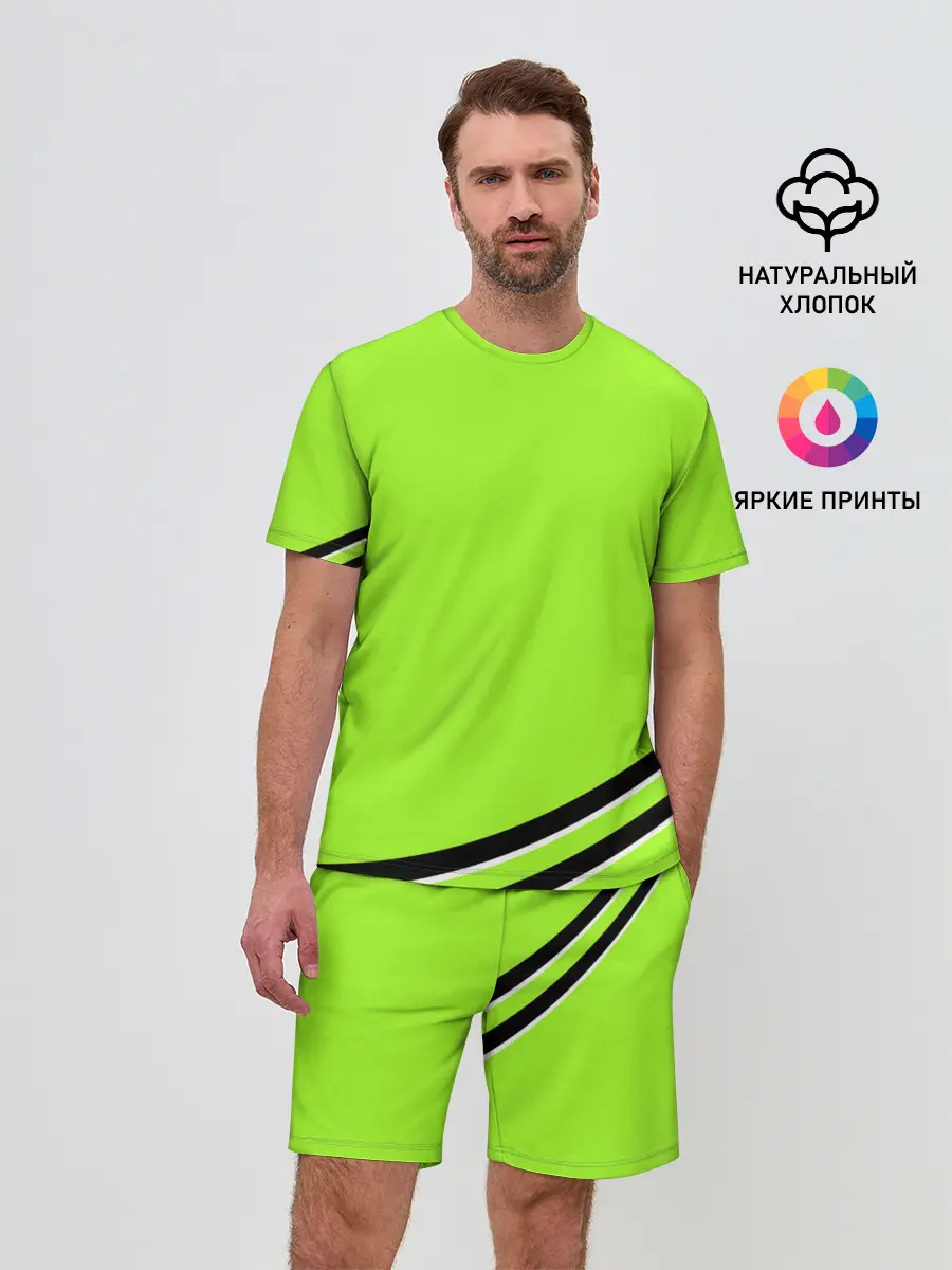 Мужской костюм с шортами / Собака