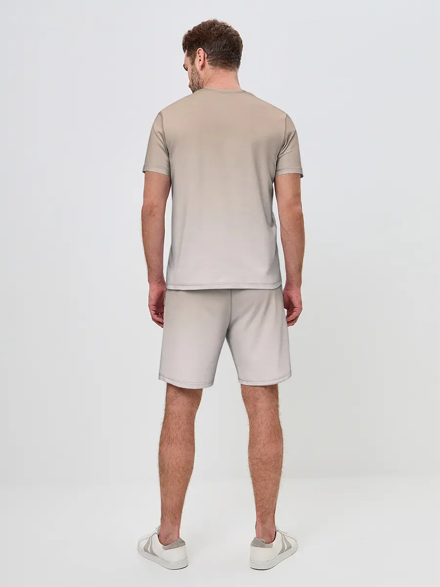 Мужской костюм с шортами / собака в очках