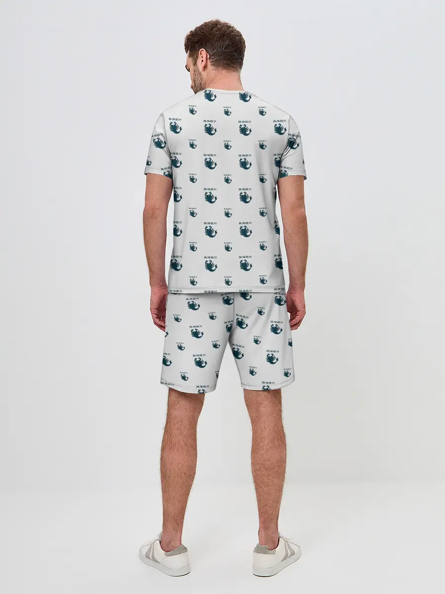 Мужской костюм с шортами / Скорпион