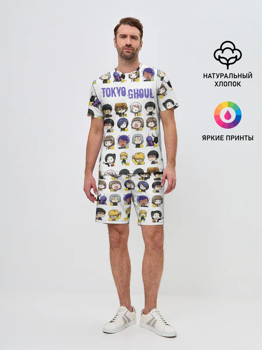 Мужской костюм с шортами / Токийский гуль пресонажи