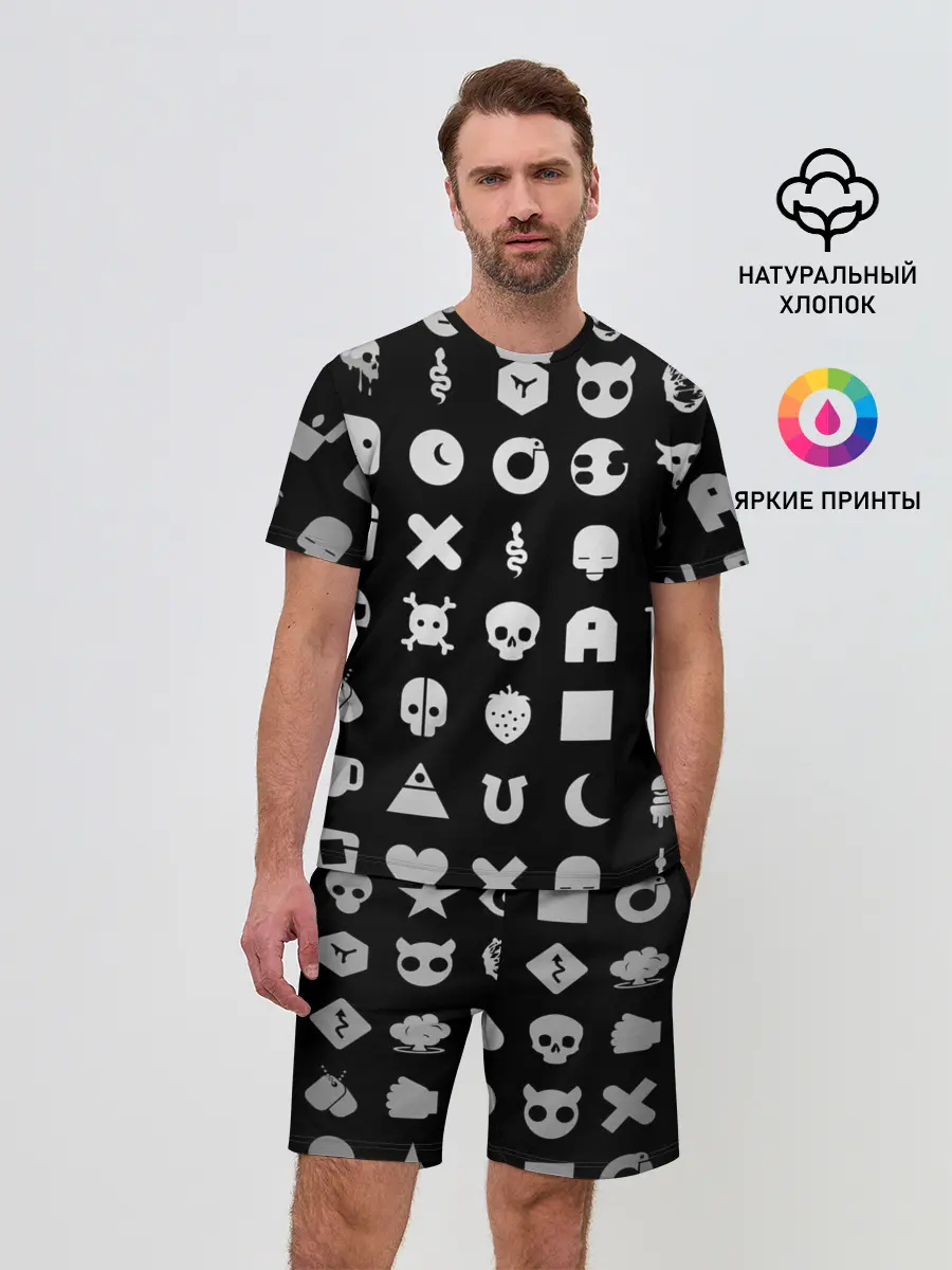 Мужской костюм с шортами / Любовь смерть и роботы