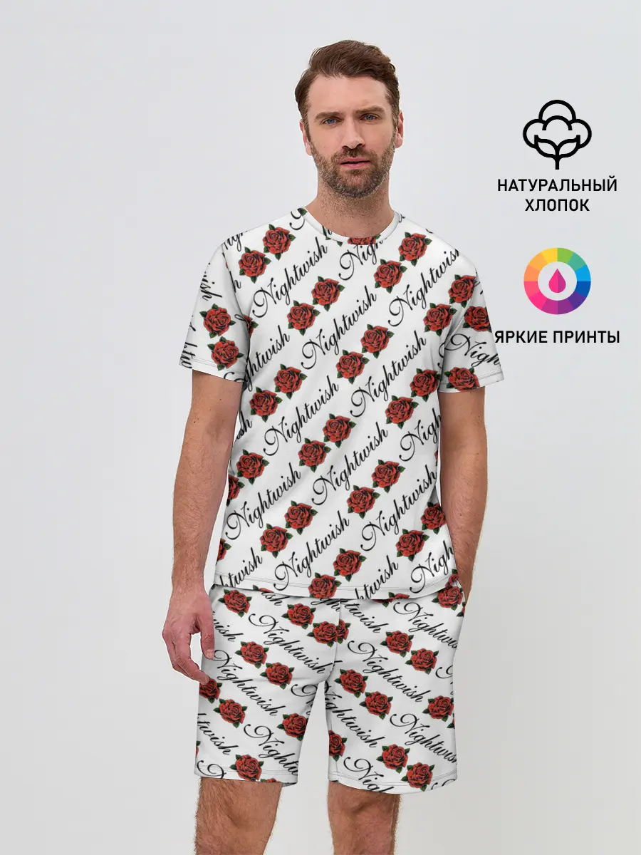 Мужской костюм с шортами / Nightwish Roses / Найтвиш