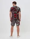 Мужской костюм с шортами / Абстрактный Узор