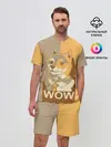 Мужской костюм с шортами / Doge Wow