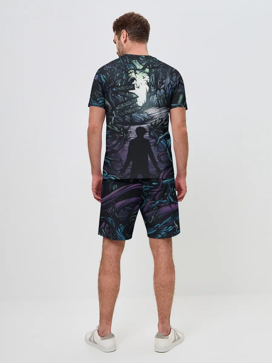 Мужской костюм с шортами / Мистический Лес