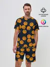 Мужской костюм с шортами / Баскетбольные мячи