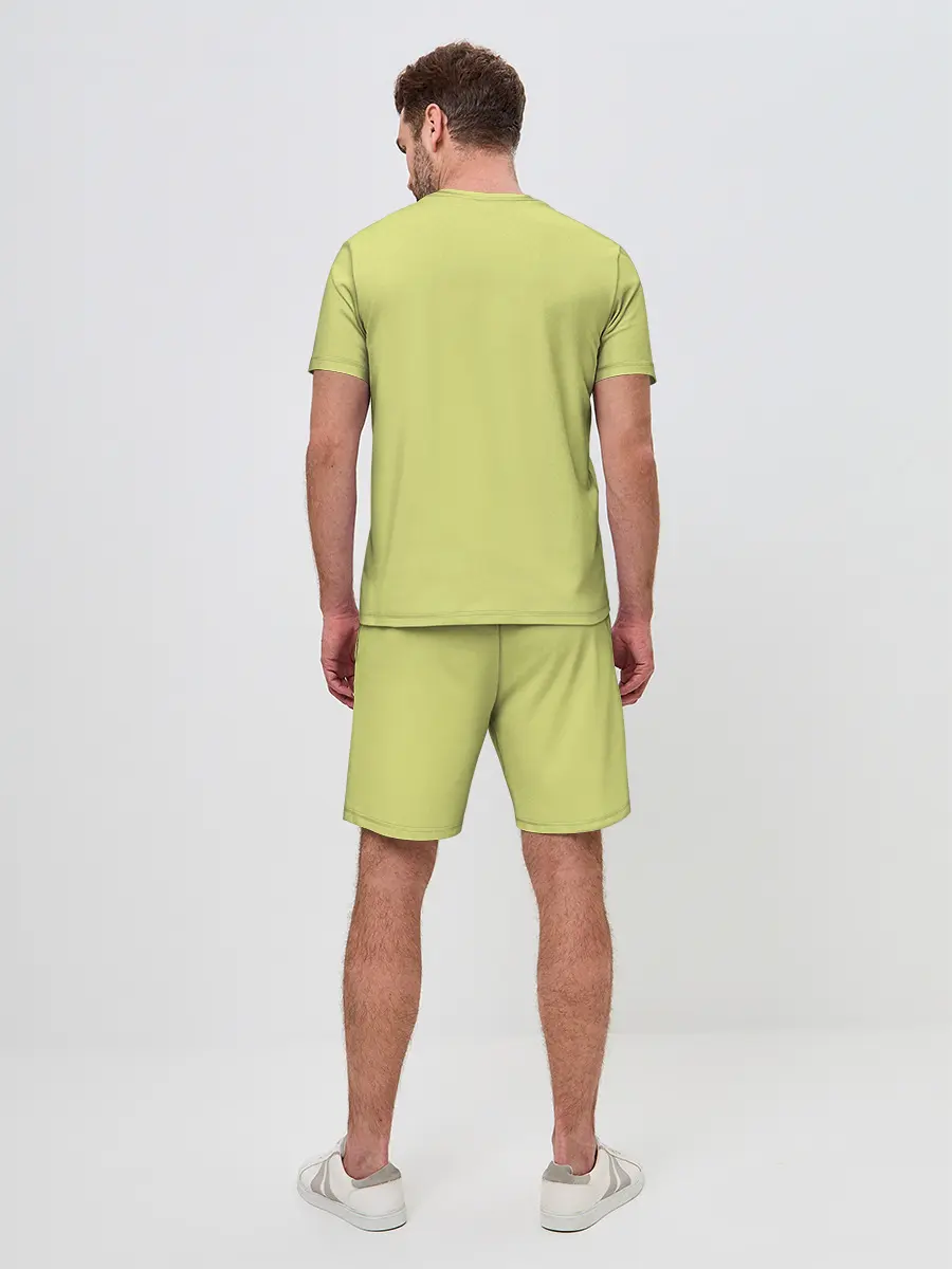 Мужской костюм с шортами / Лиса на траве