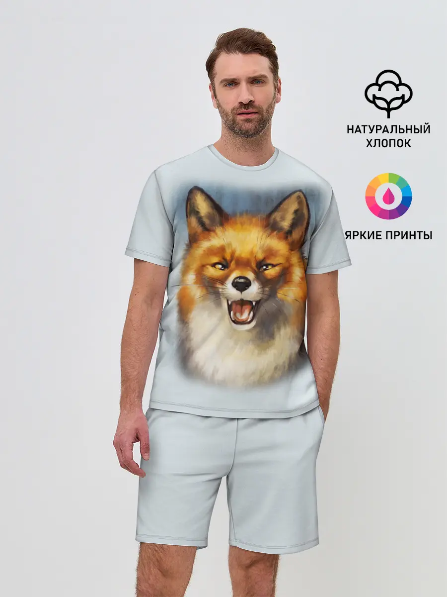 Мужской костюм с шортами / Рыжая лиса