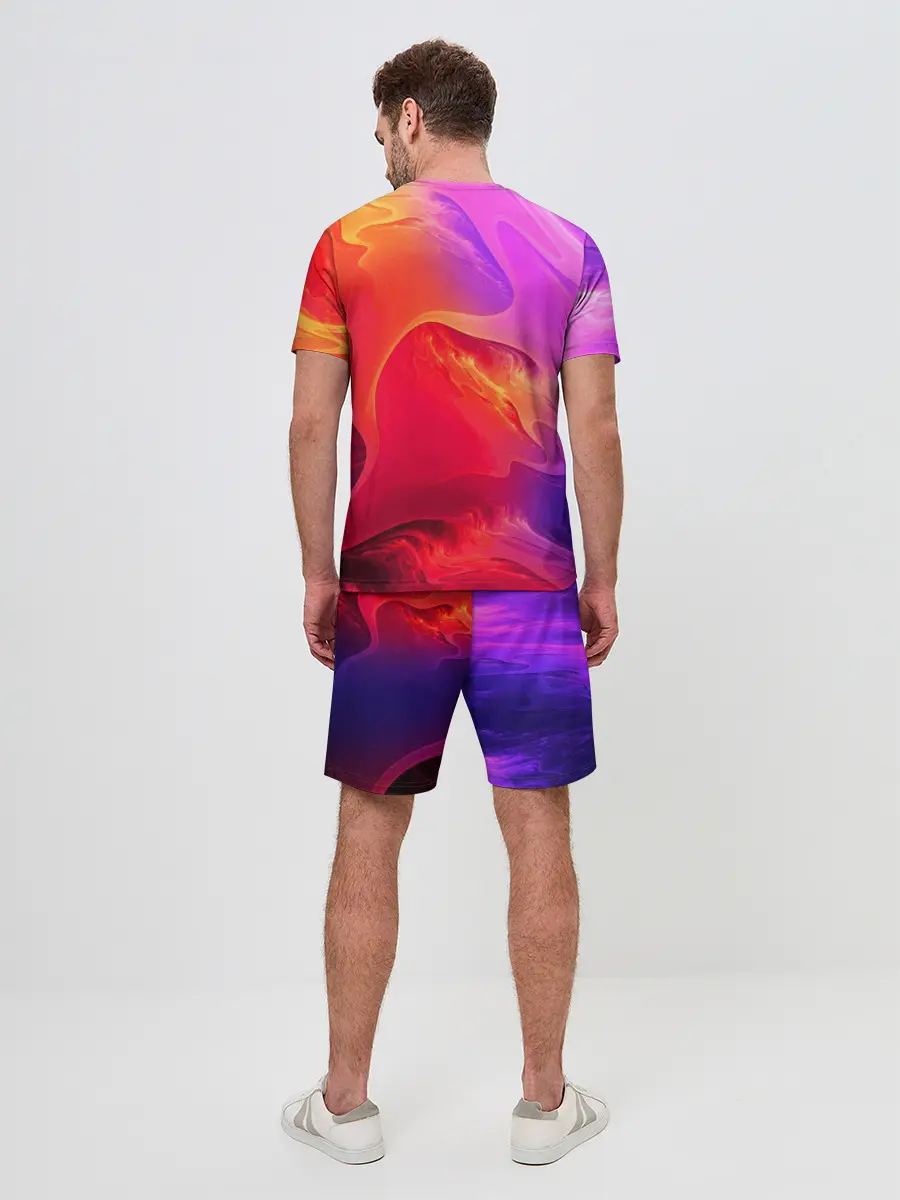 Мужской костюм с шортами / Шаман Кинг | Йо Асакура