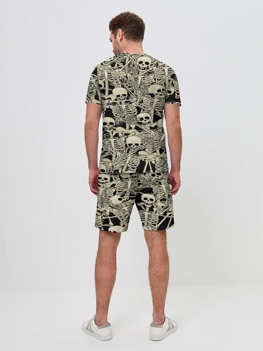 Мужской костюм с шортами / Skeleton