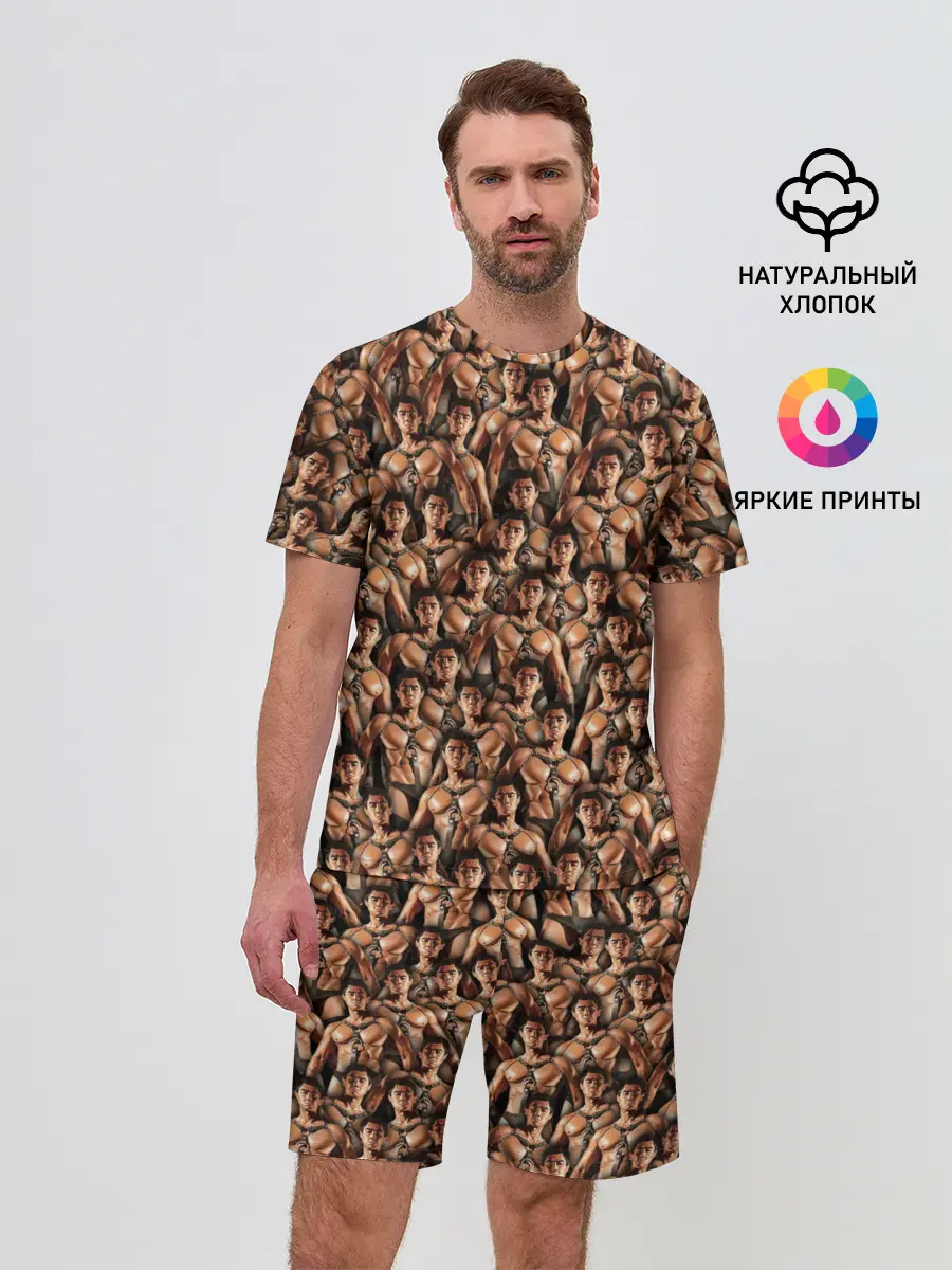 Мужской костюм с шортами / Gachimuchi | Van Darkholme