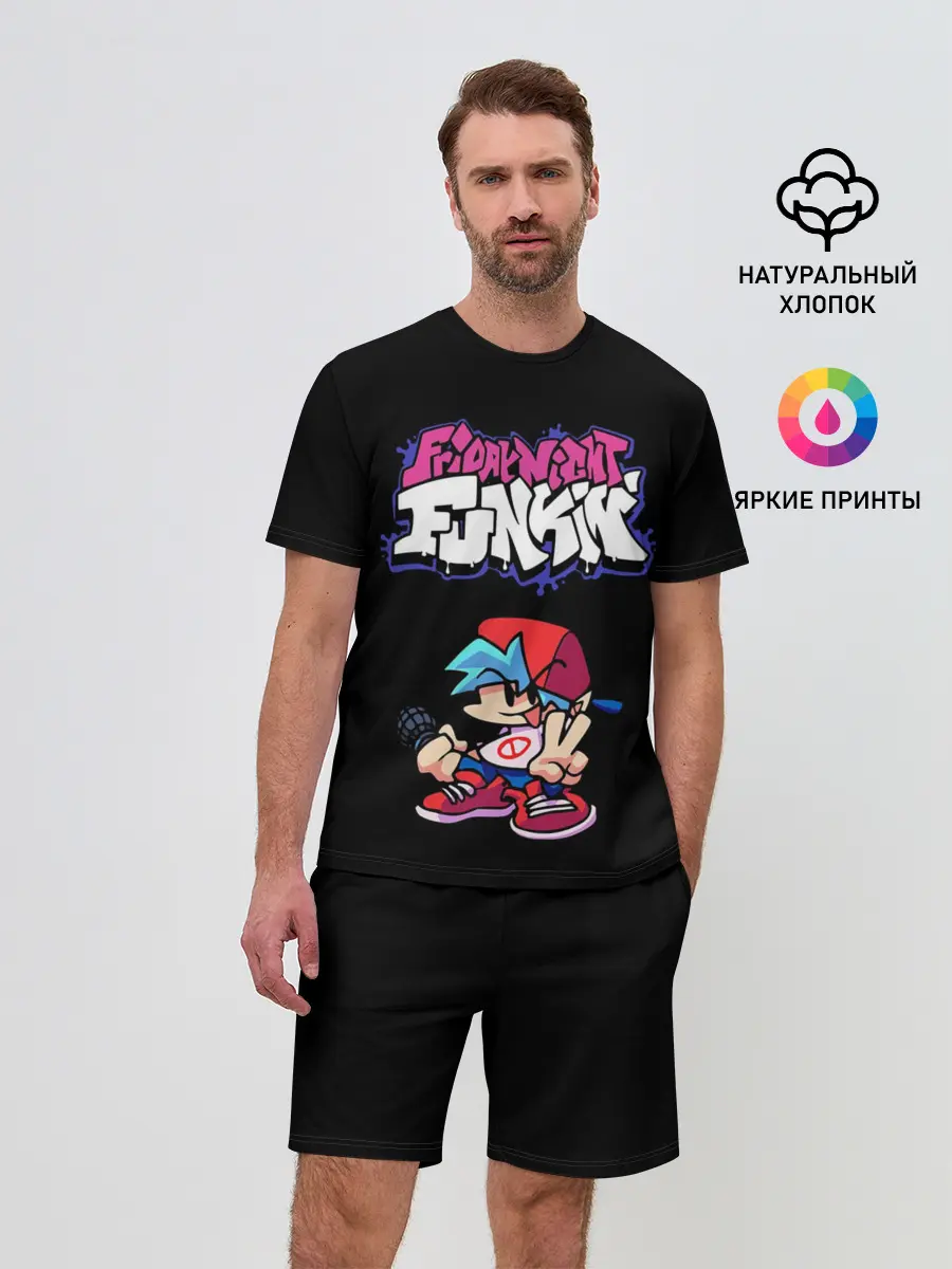 Мужской костюм с шортами / Friday Night Funkin