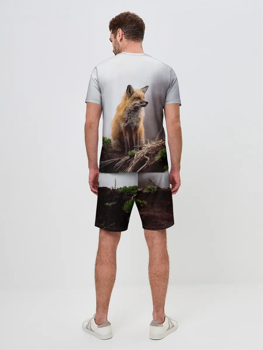 Мужской костюм с шортами / Лиса