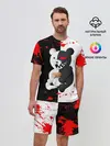 Мужской костюм с шортами / monokuma с молотком