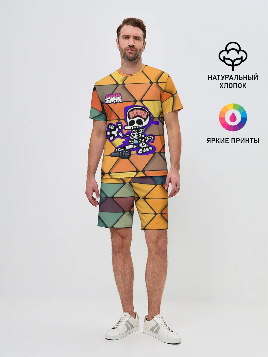 Мужской костюм с шортами / Friday Night Funkin