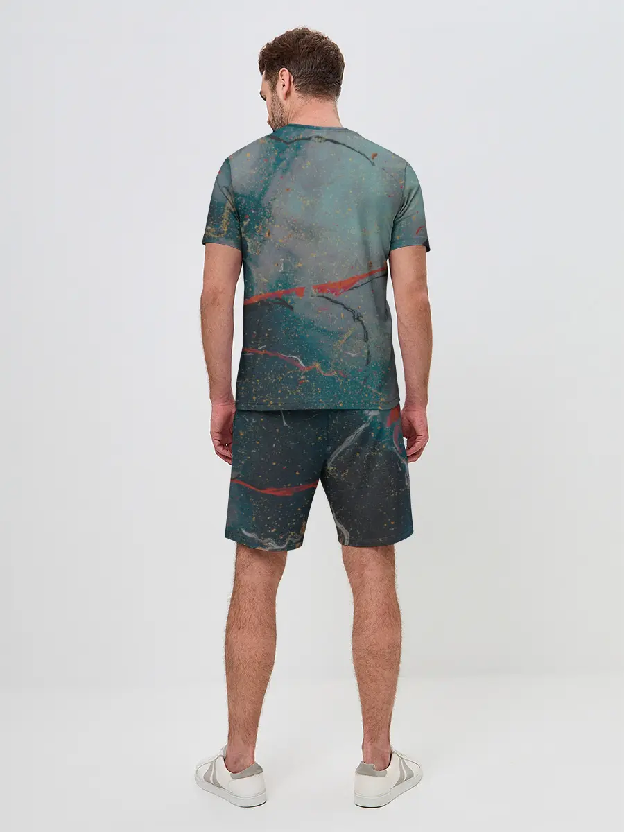 Мужской костюм с шортами / Gachimuchi | Гачимучи ошейник