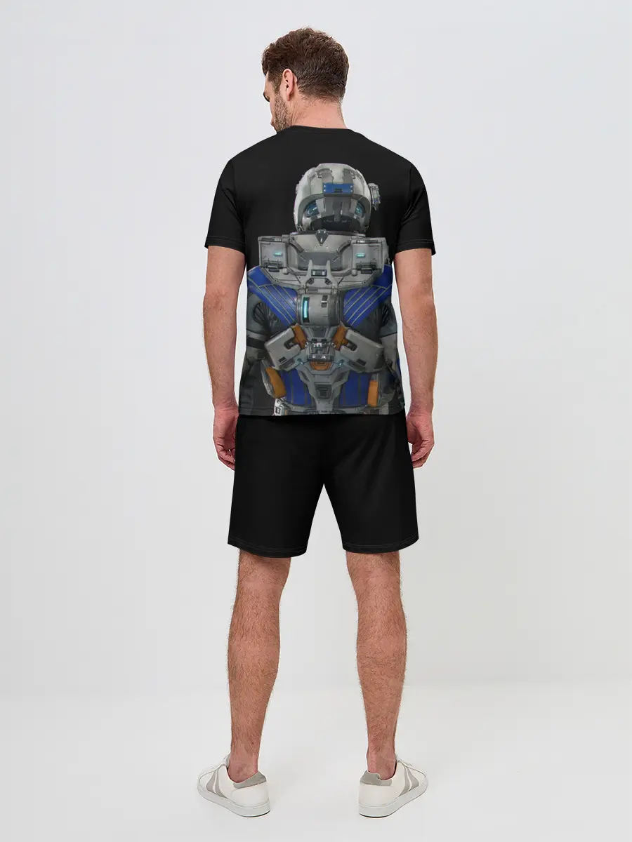 Мужской костюм с шортами / масс эффект