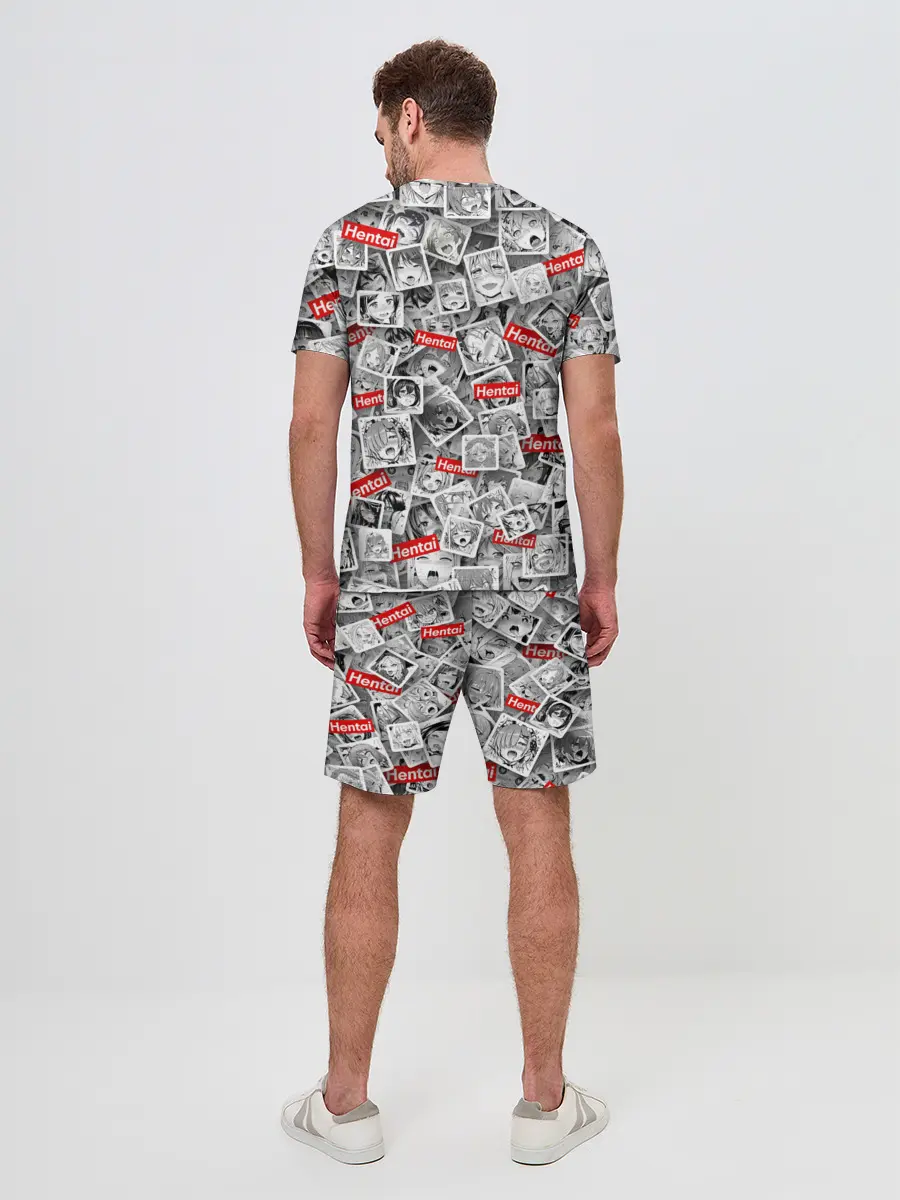 Мужской костюм с шортами / Hentai senpai