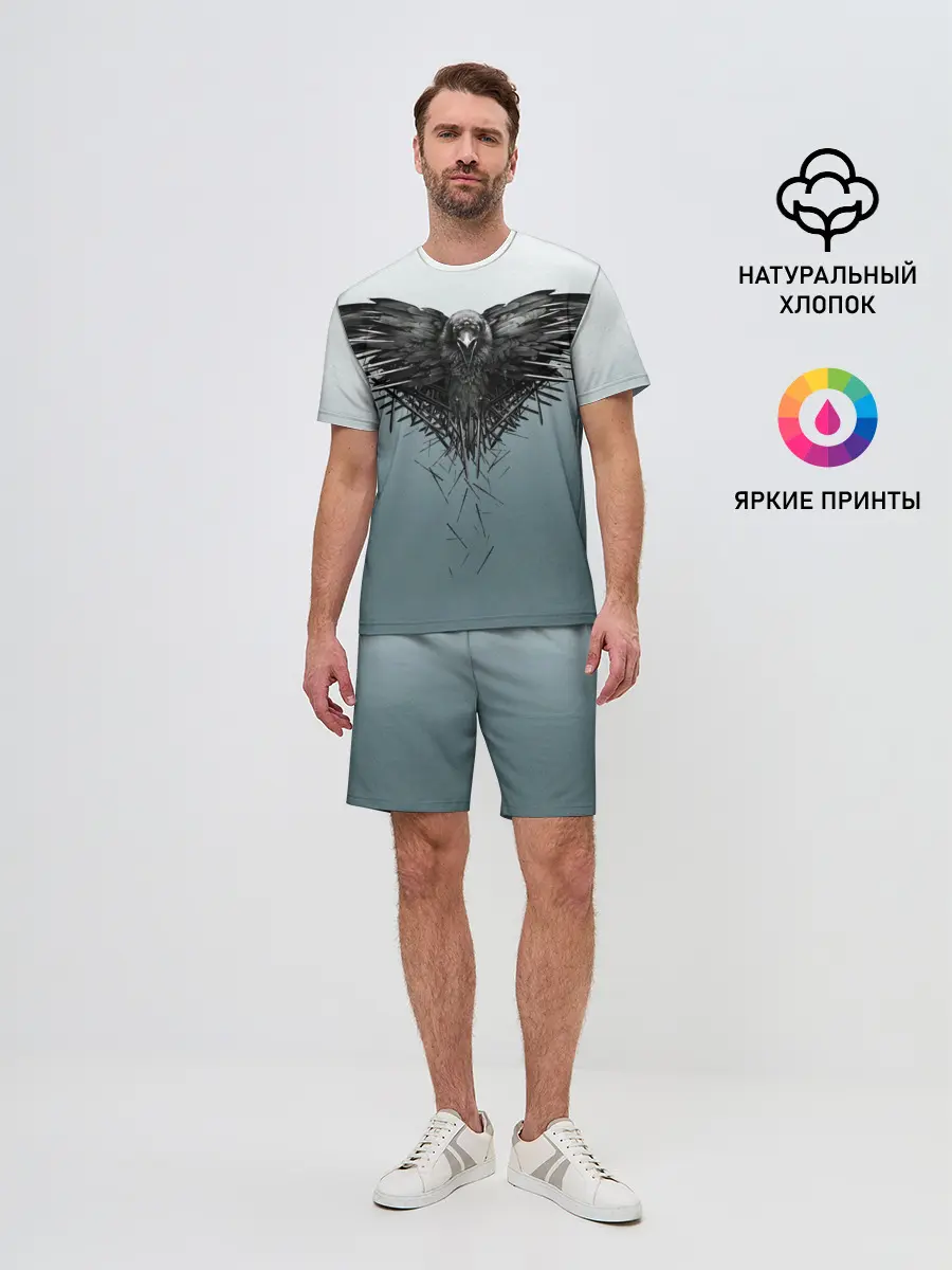 Мужской костюм с шортами / Crow