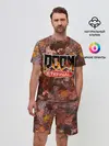 Мужской костюм с шортами / DOOM Eternal