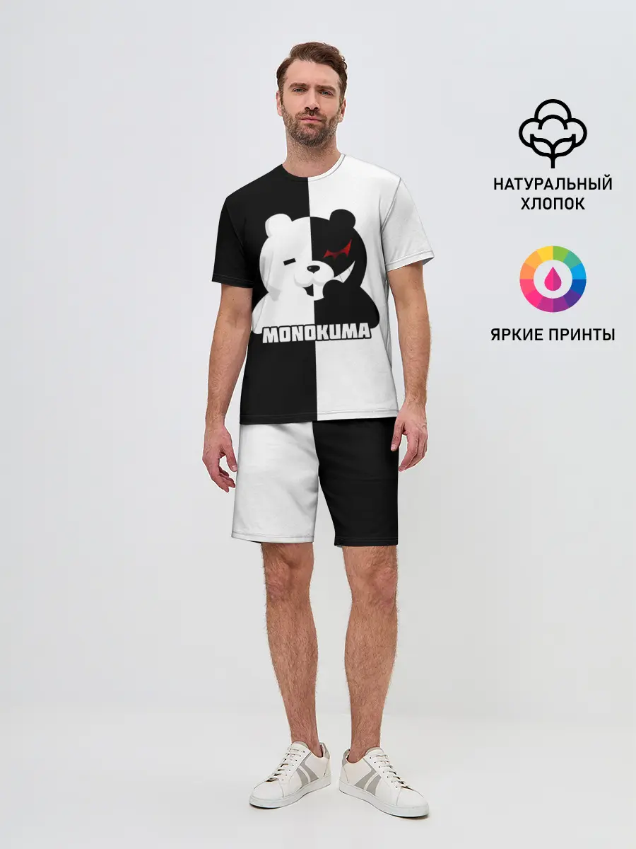 Мужской костюм с шортами / MONOKUMA / МОНОКУМА BEAR