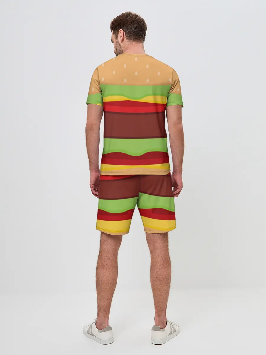 Мужской костюм с шортами / Бургер