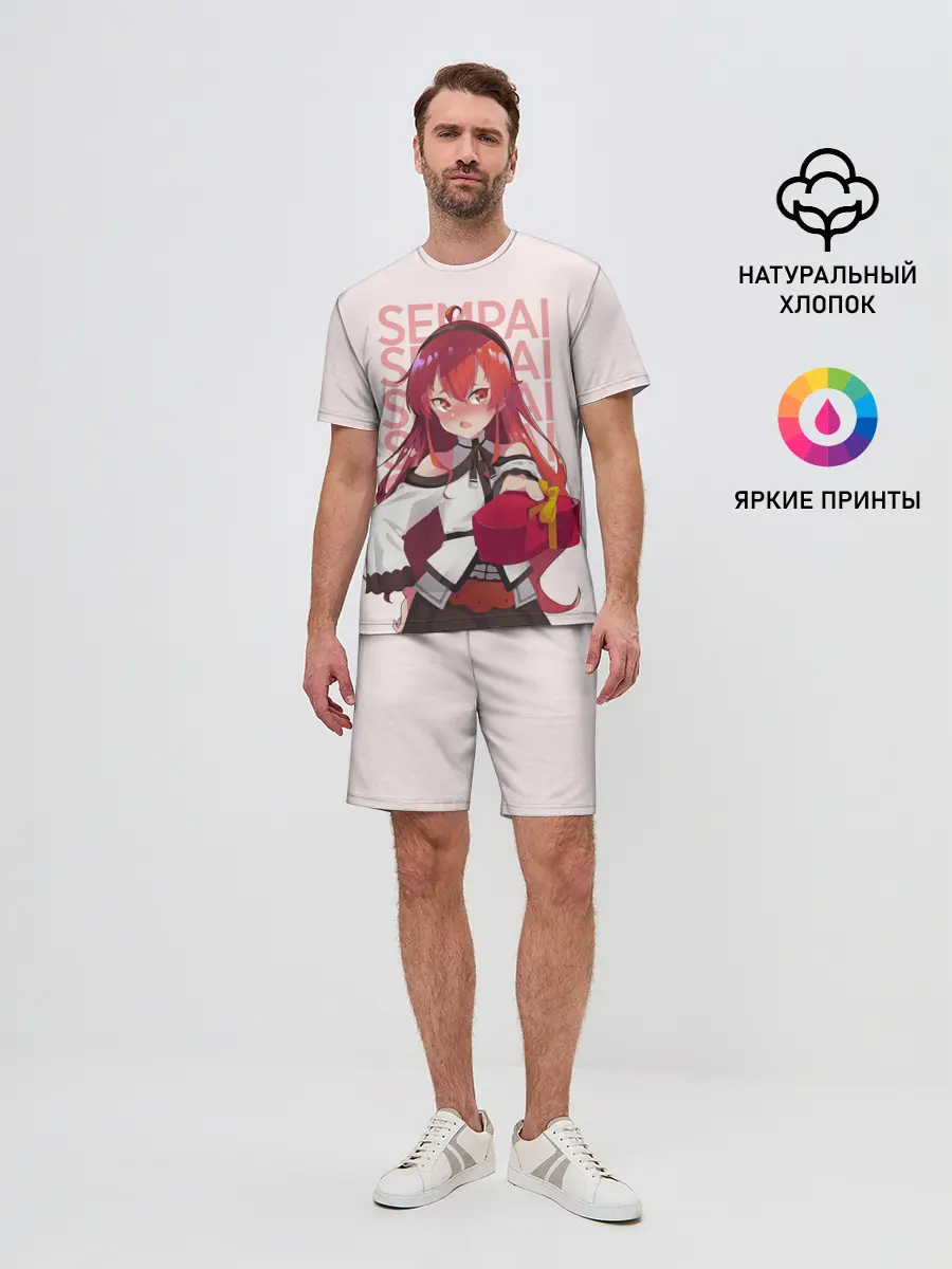 Мужской костюм с шортами / Sempai