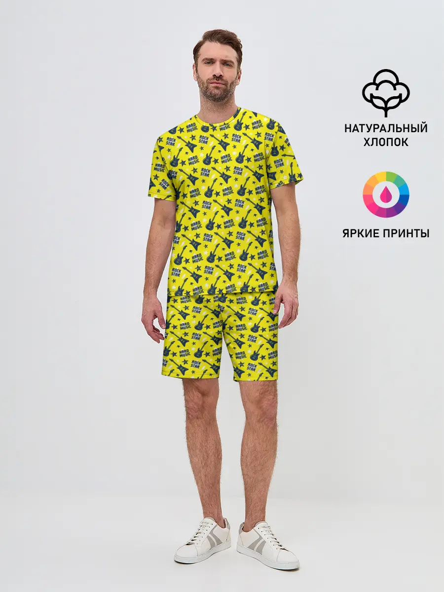 Мужской костюм с шортами / Рок-звезда