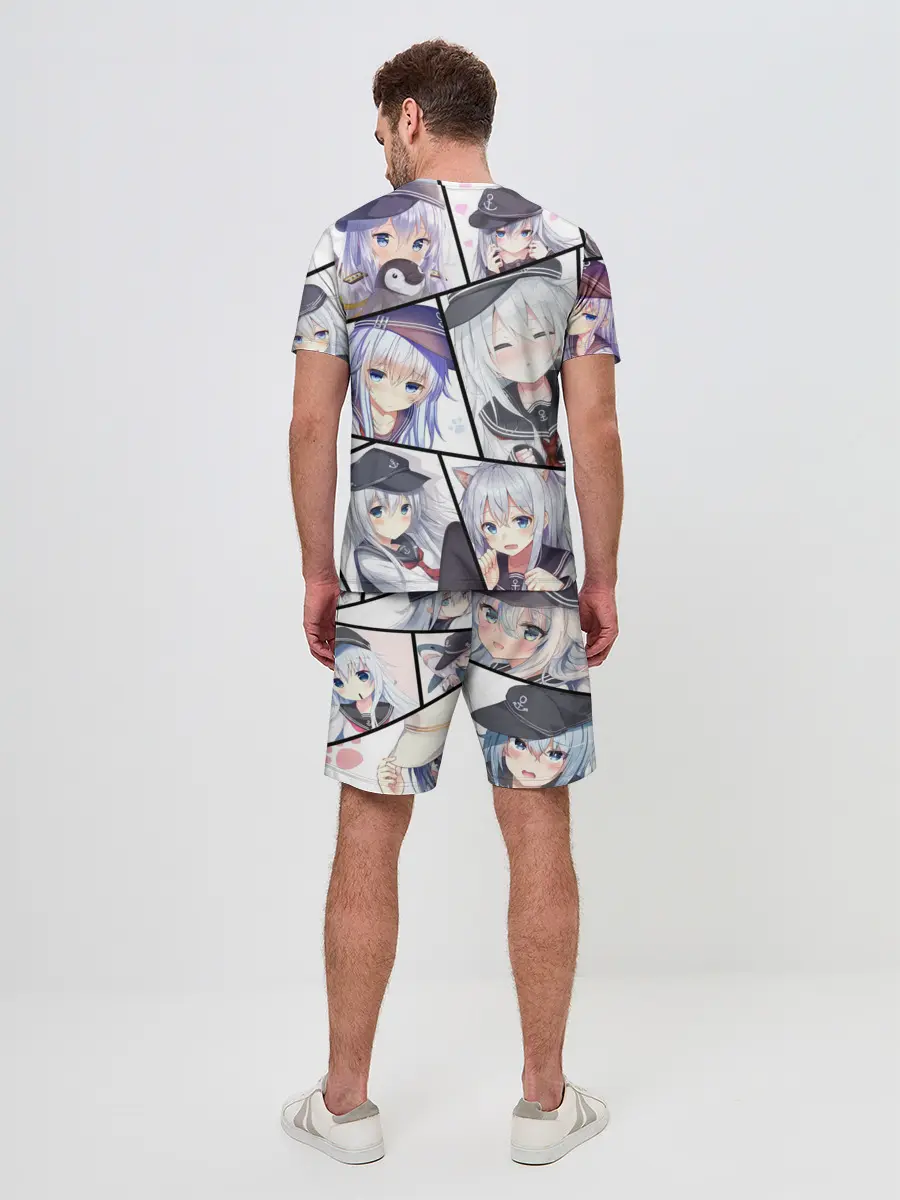 Мужской костюм с шортами / Kantai Collection: Hibiki
