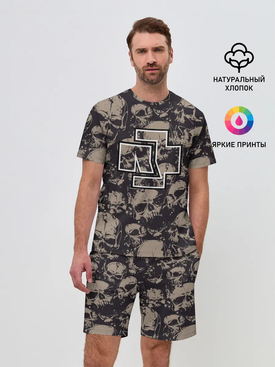 Мужской костюм с шортами / Rammstein